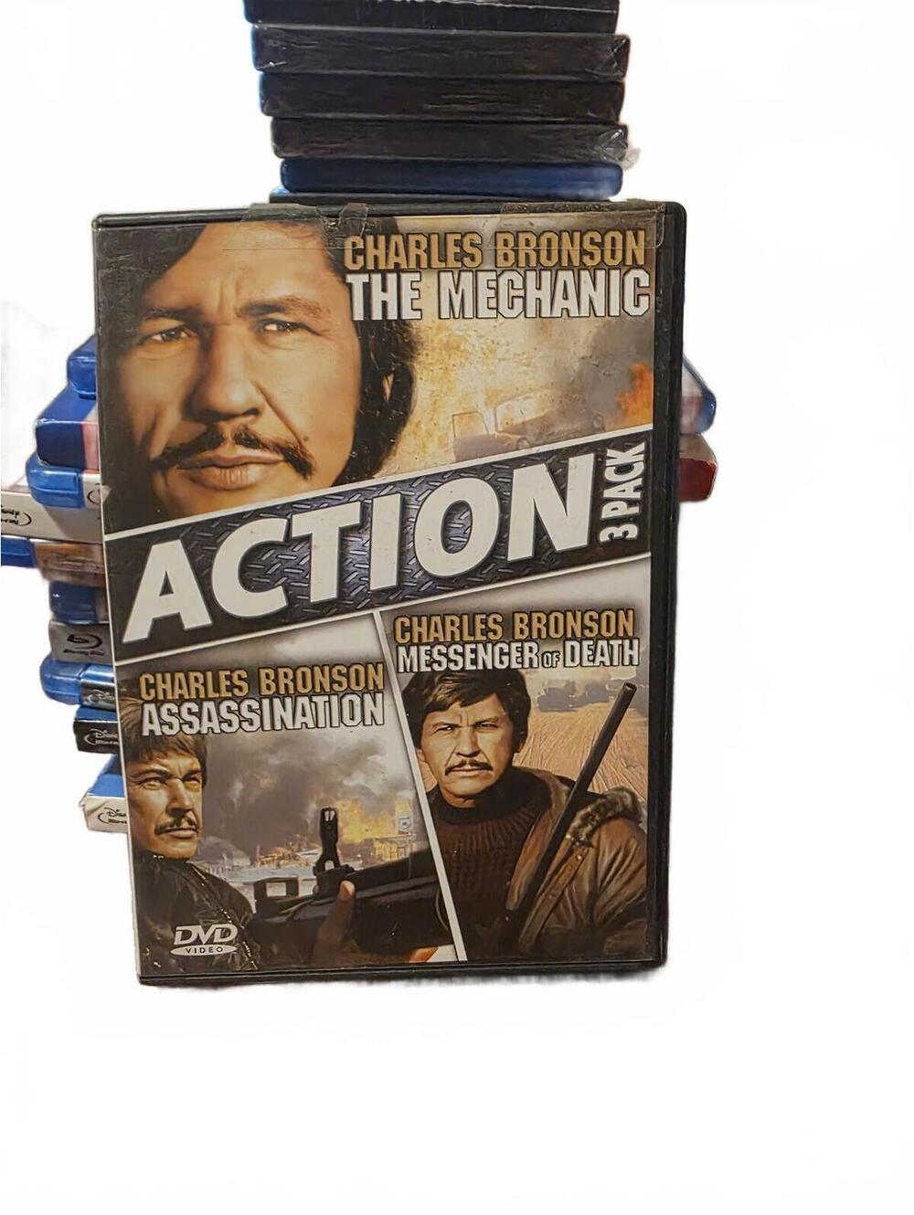 Charles Bronson Action 3-Pack DVD Set - The Mechanic, Assassination, Messenger: